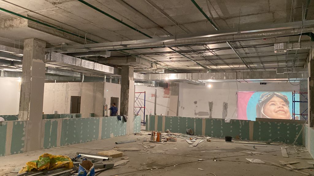 Ещё один проект франшизы - строительство собственных залов в ТРЦ. Очень помогает, когда городе небольшой и качественных площадок мало.