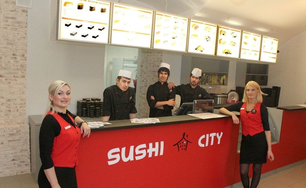 Франшиза Sushi city - японская и китайская еда