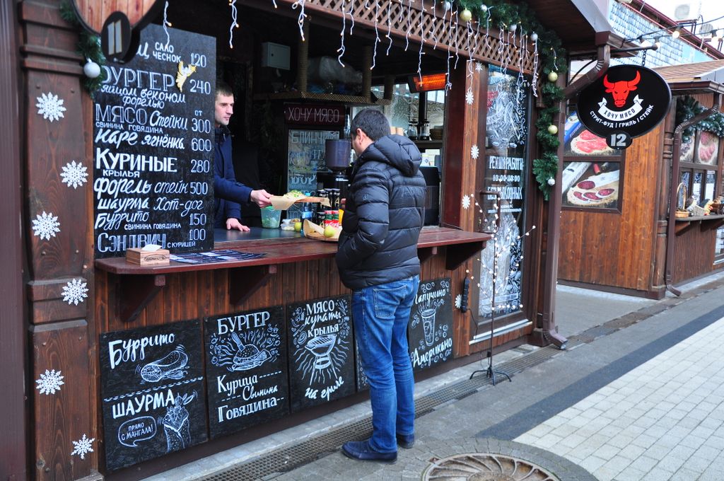 Франшиза Street food Хочу Мясо
