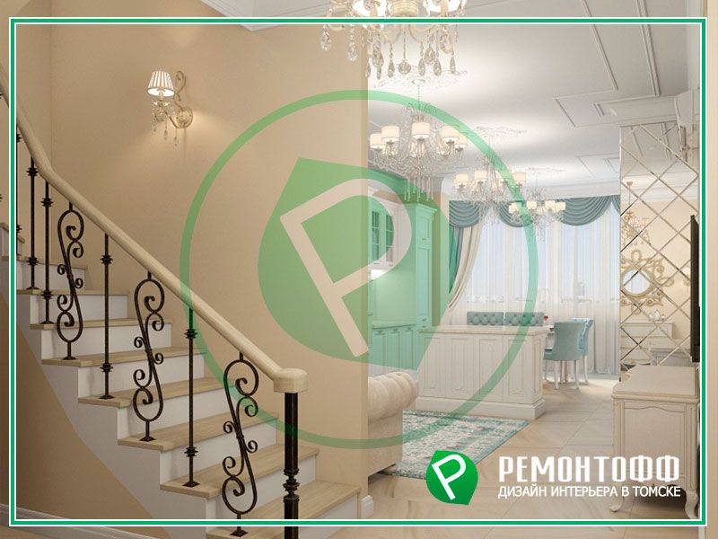 Вот такой ремонт в классическом стиле