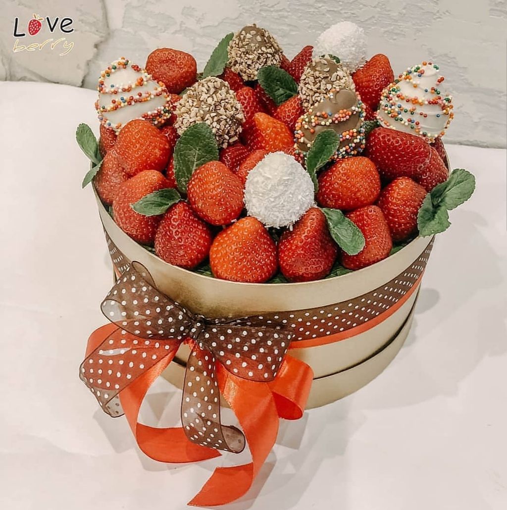 Букет в красивой коробке