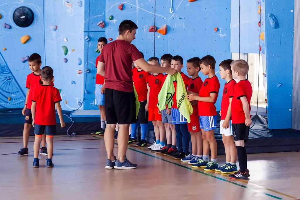 Команда юных футболистов