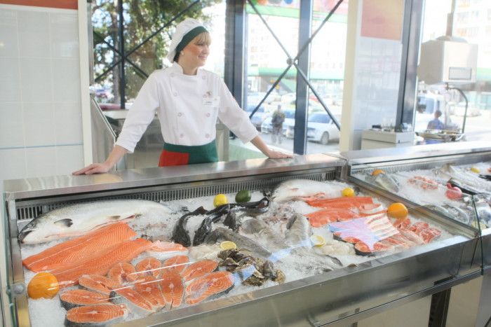 Прилавок в магазине