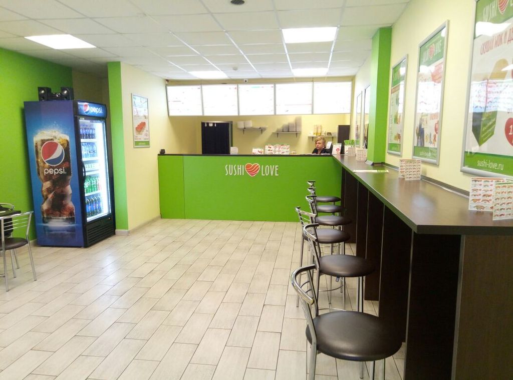 Помещение магазина CУШИ LOVE