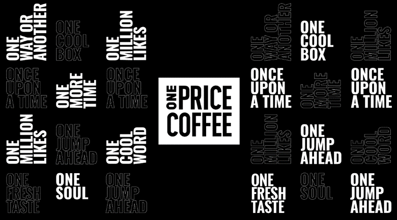 Франшиза One price coffee - кофейня
