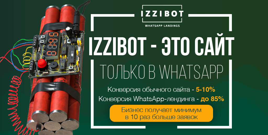 Франшиза izziBot - создание WhatsApp ботов