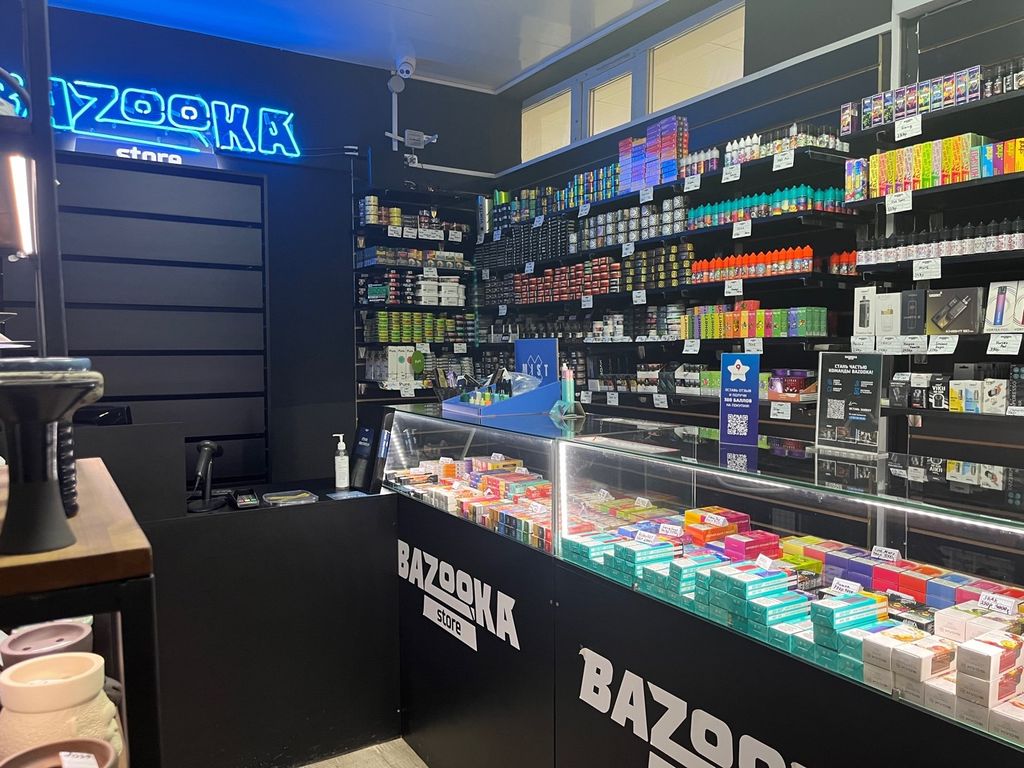 Франшиза Bazooka Store - табачный магазин