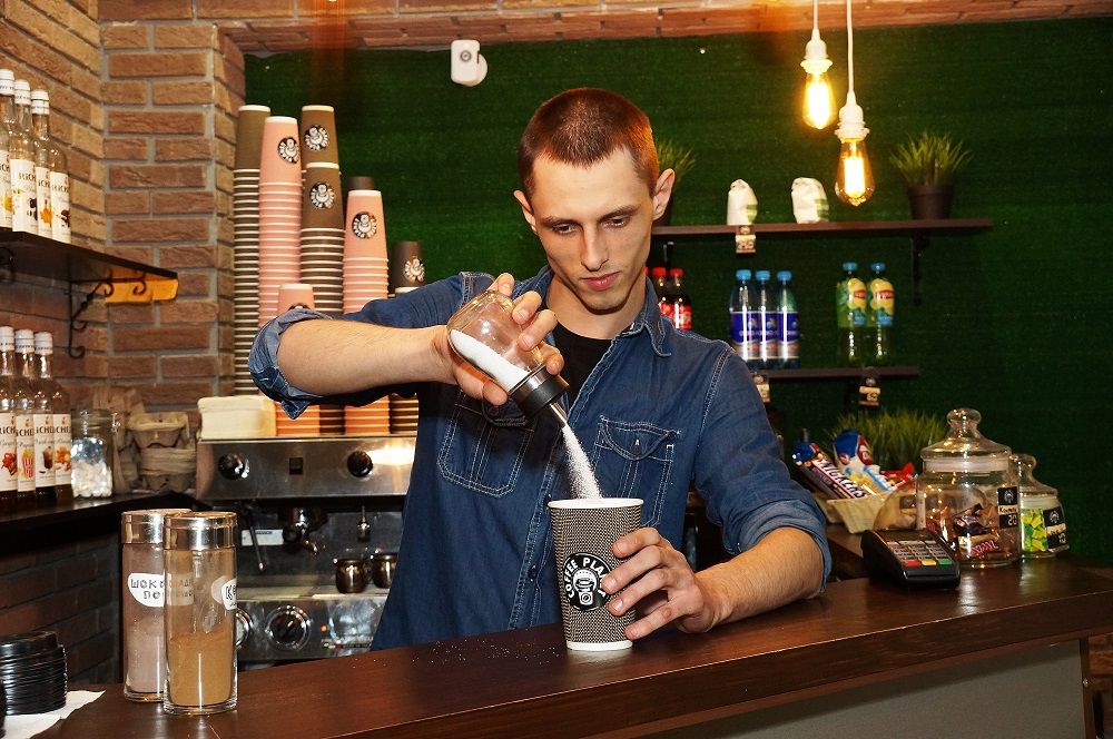Бариста делает магию