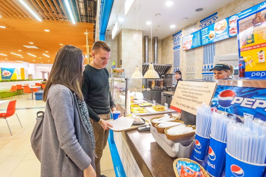 Обслуживание клиента всего 2 миуты