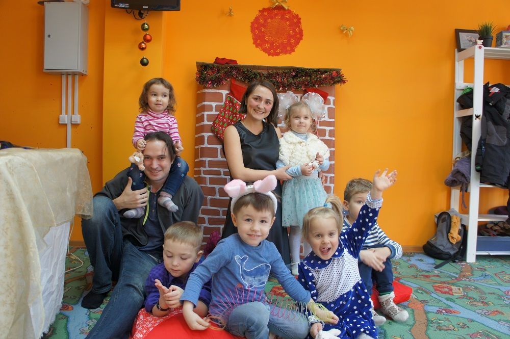 Дети в центре Busy Bee