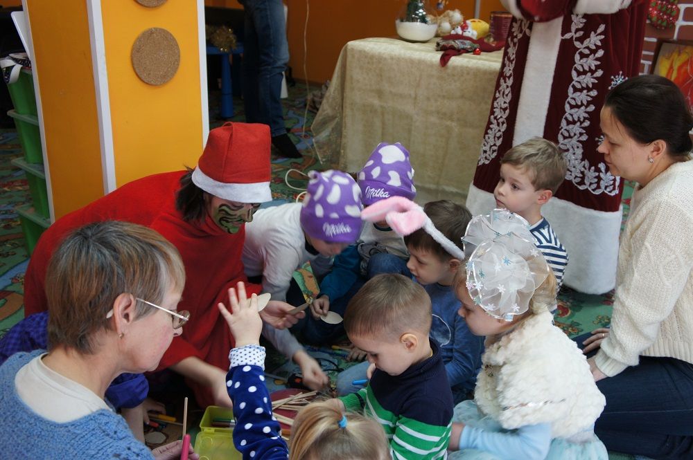 Процесс обучения в центре