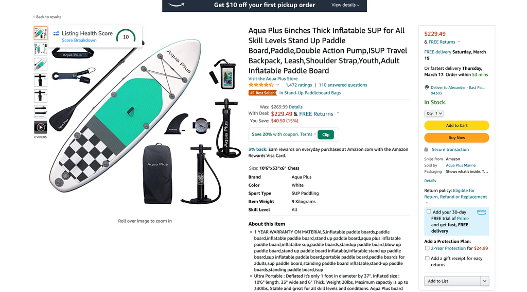 Франшиза Login M - продажа товаров на Amazon