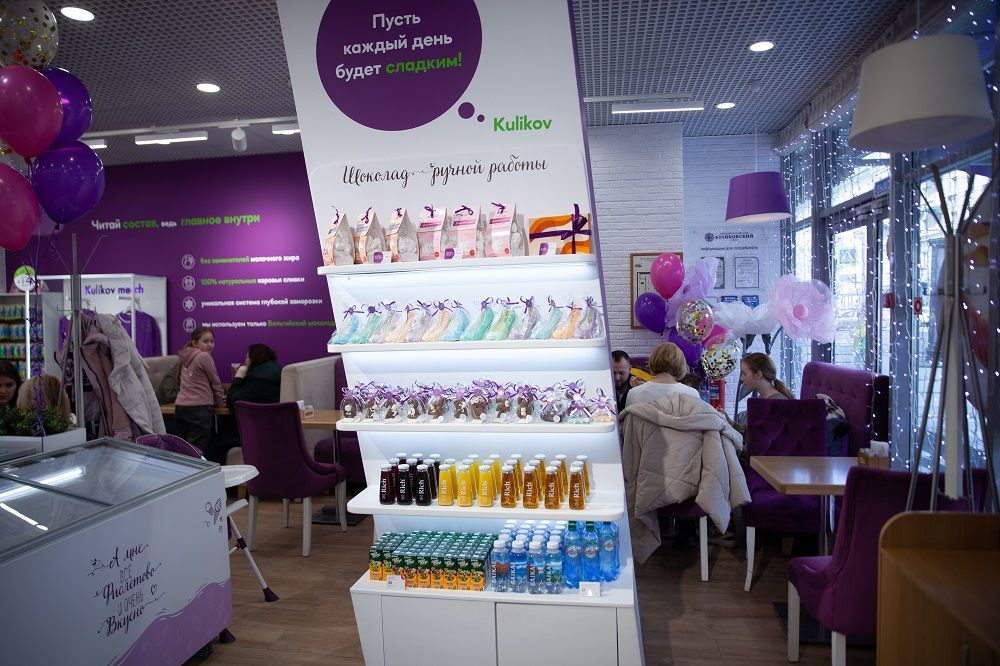 Франшиза KULIKOV - кафе-кондитерская
