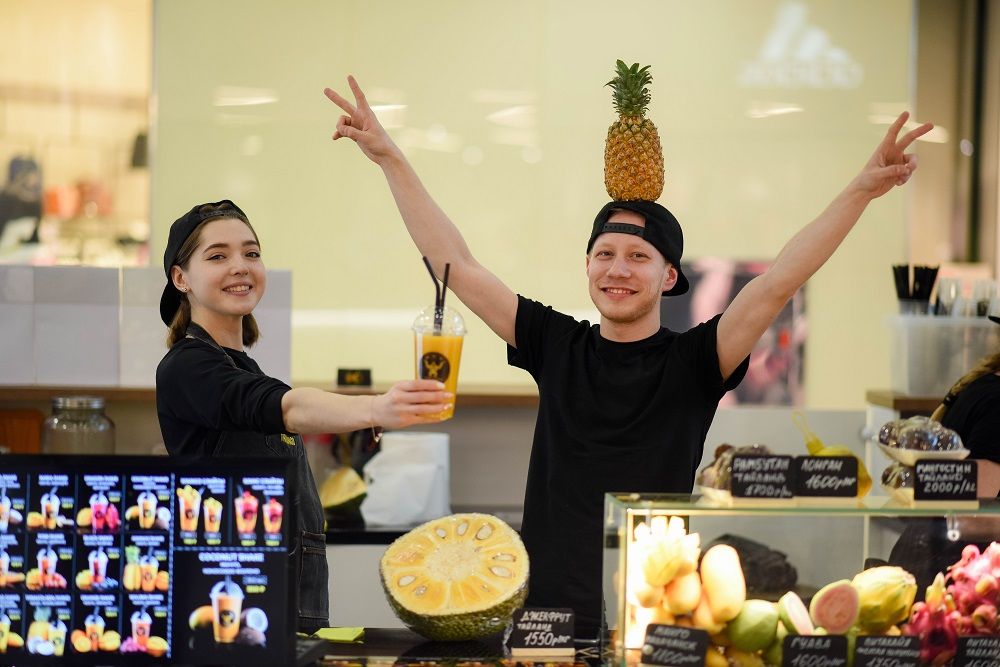 Франшиза Trimango - тропический джус-бар и экзотические фрукты