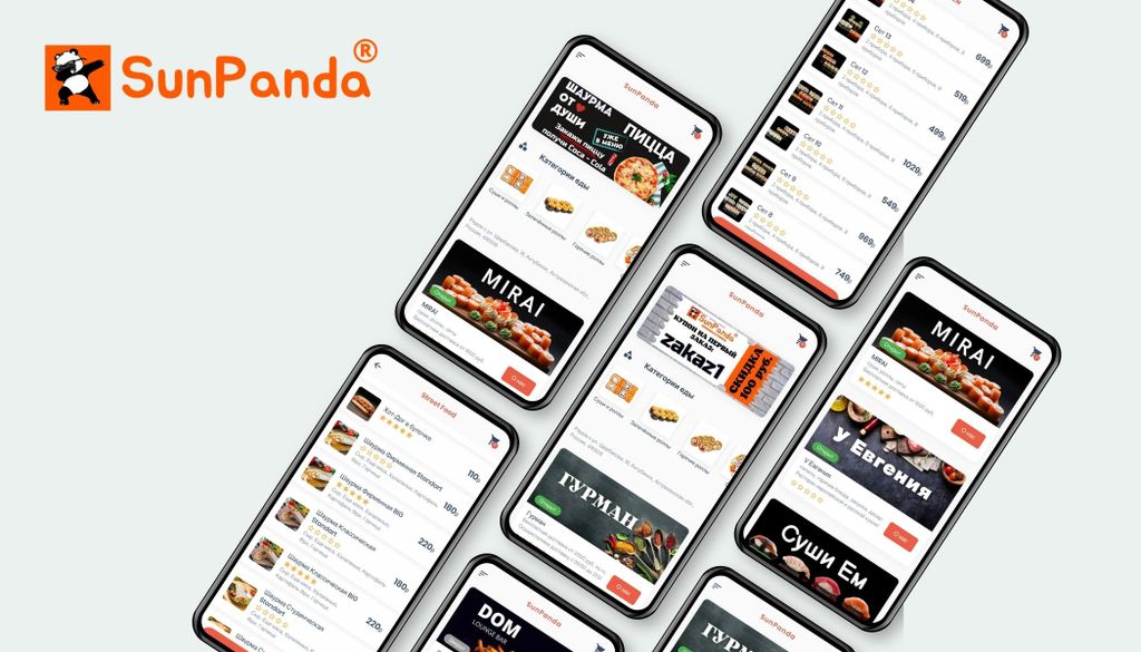 Франшиза SunPanda - агрегатор доставки готовой еды
