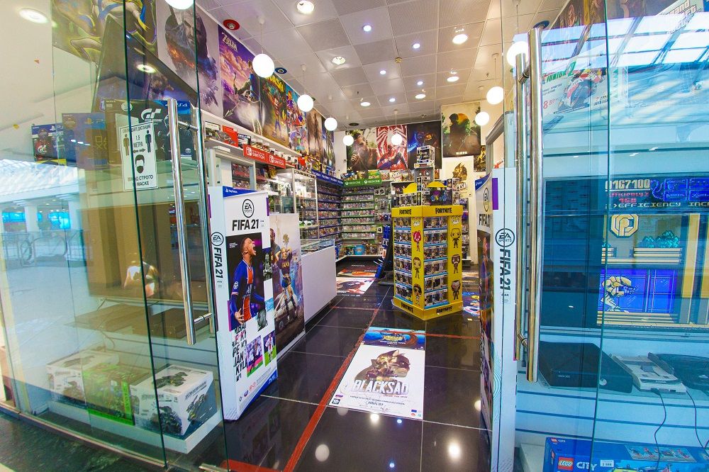 Франшиза GameShop - магазин игровых консолей