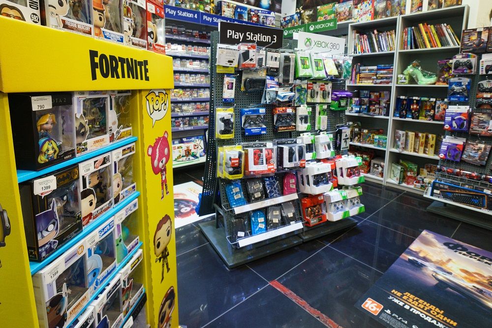 Франшиза GameShop - магазин игровых консолей