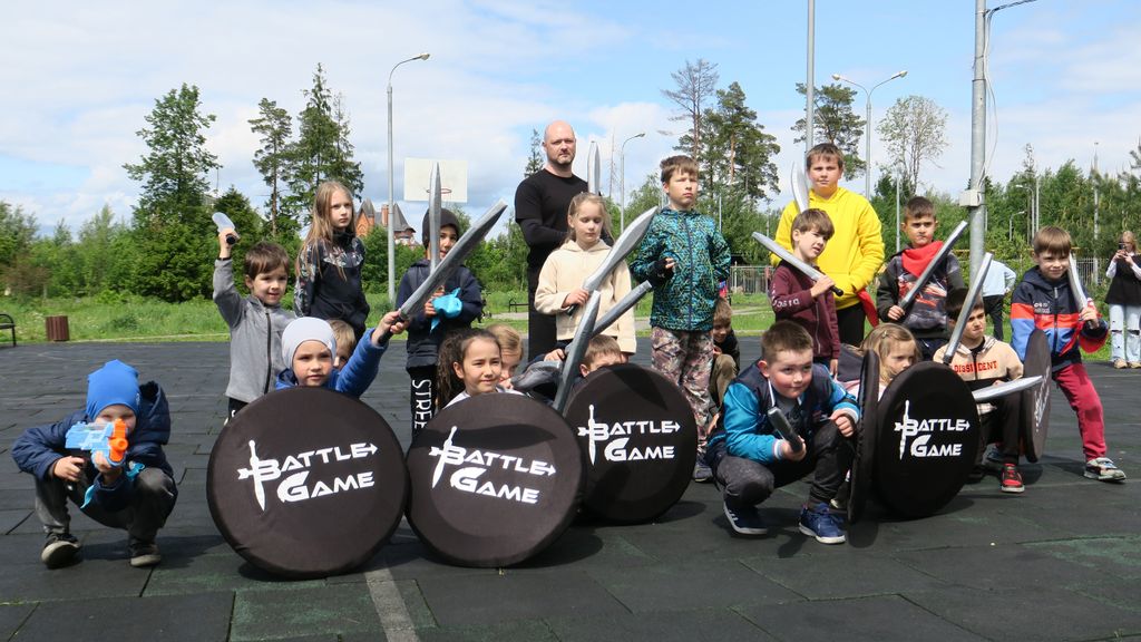 Франшиза BattleGame - активные тактические игры для детей