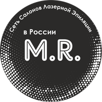 Логотип фрашизы MR