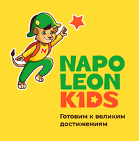 Логотип фрашизы Napoleon Kids