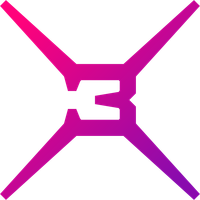 Логотип фрашизы X3