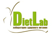 Логотип фрашизы DietLab