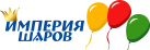 Логотип фрашизы Империя шаров