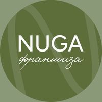 Логотип фрашизы NUGA stretching