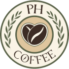 Логотип фрашизы PH COFFEE