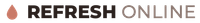 Логотип фрашизы Refresh Online