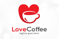 Логотип Love Coffee