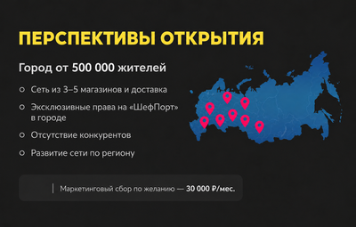 Открой магазин морепродуктов со свежей рыбой и собственными блюдами и зарабатывай от 230 000 ₽ чистыми в месяц