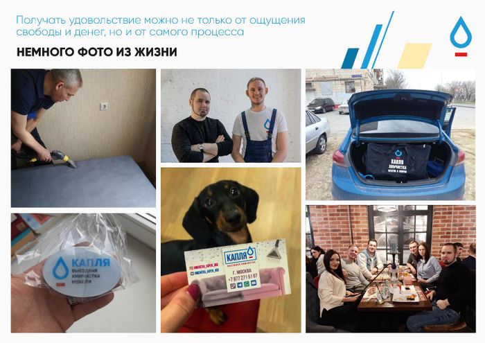 Франшиза Капля - выездная химчистка мебели | Описание, условия покупки ...