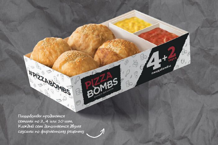 Франшиза Фаст-фуд Pizza bombs